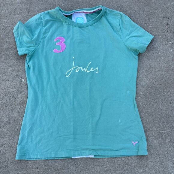 Joules Women's Polo Shirt XL Mint Green Equestrian Style - Picture 1 of 5